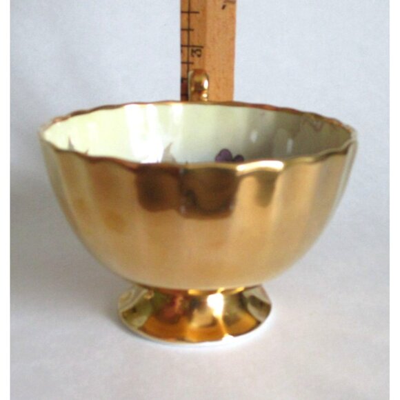 Vintage Aynsley Cabbage Rose Teacup Tea Cup Cup Saucer Bone China Artist Signed - Picture 6 of 10